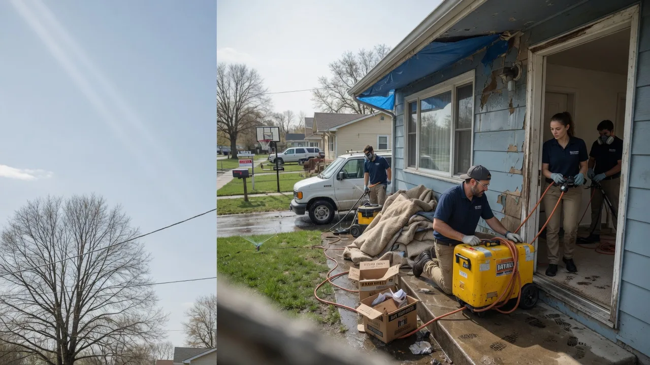 Basement Flood Cleanup in Erie, PA near me
